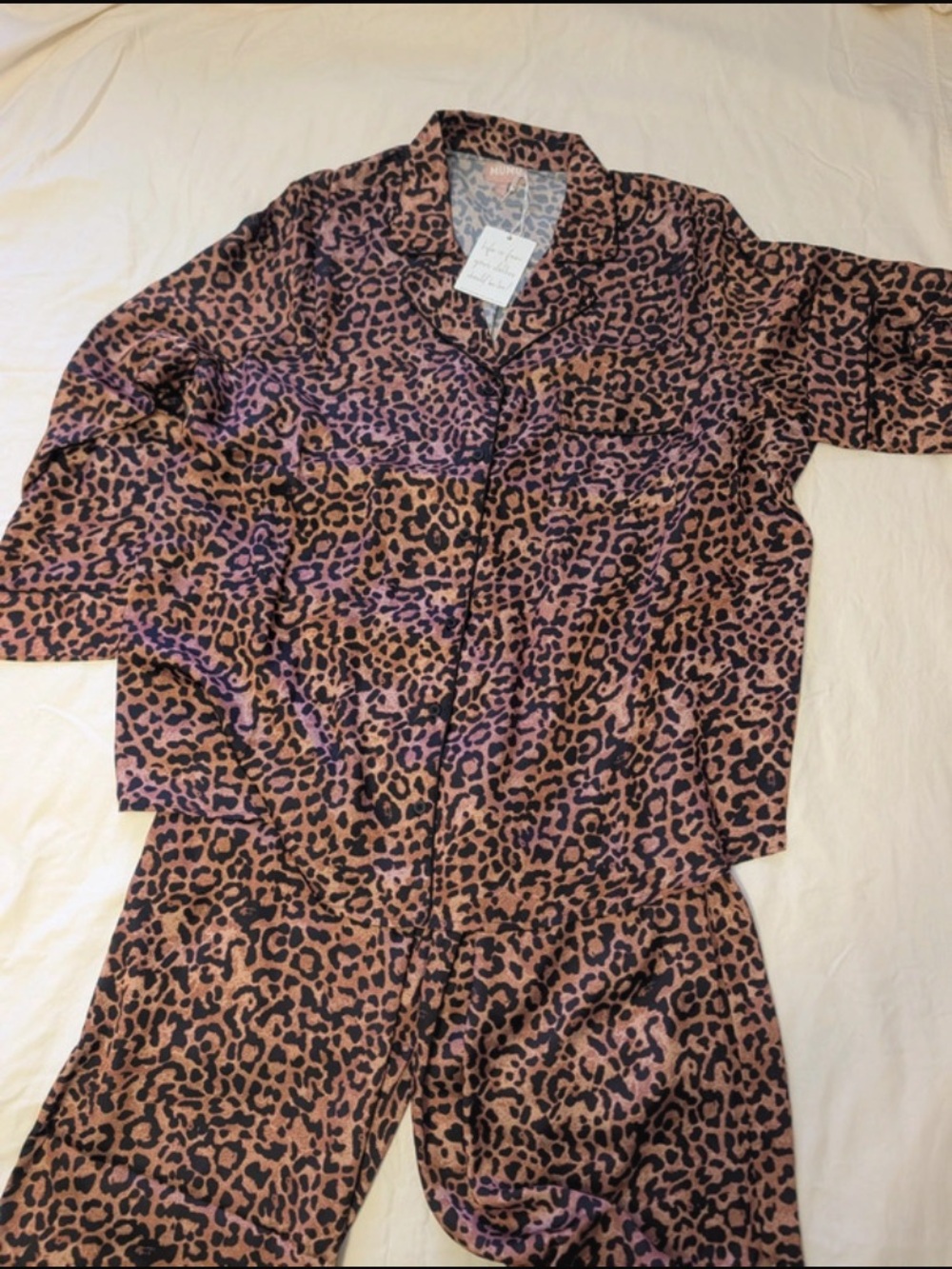 🔹 Show Me Your Mumu Wild Cheetah Print Pajama Set New With Tags Size 1X